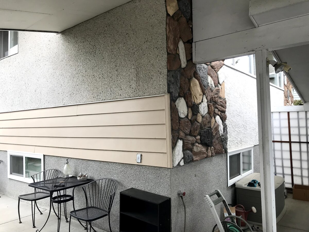 Stucco after before siding over brick hardie can doors windows imagination visualize curb appeal hello everyone Stucco after before siding over brick hardie can doors windows imagination visualize curb appeal hello everyone